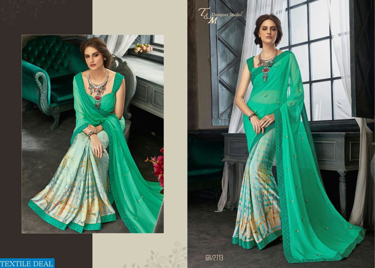 Tm Grace vol-7 Wholesale Fancy Ethnic Saree collection